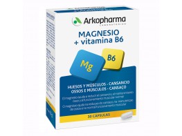 Arkopharma Arkovital magnesio complemento alimenticio 30 cápsulas Imagen del producto Arkopharma Arkovital magnesio complemento alimenticio 30 cápsulas