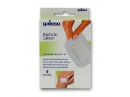 Galeno apósito esteril adhesivo 7x5 5uds Imagen del producto Galeno apósito esteril adhesivo 7x5 5uds