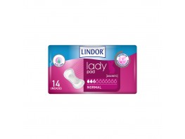 Lindor Lady pad normal 3 gotas 14u Imagen del producto Lindor Lady pad normal 3 gotas 14u