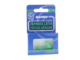 Maries Tapones latex natación 2 uds Imagen del producto Maries Tapones latex natación 2 uds