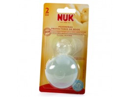 Nuk pezonera redonda de silicona talla M 2u Imagen del producto Nuk pezonera redonda de silicona talla M 2u