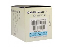 Imagen del producto BD Microlance bd aguja 0,6mmx25mm 100u