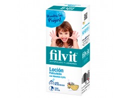 Filvit loción antiparasitaria pediculicida 100ml Imagen del producto Filvit loción antiparasitaria pediculicida 100ml