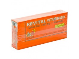 REVITAL JALEA REAL + VITAMINAS 20 VIALES Imagen del producto REVITAL JALEA REAL + VITAMINAS 20 VIALES