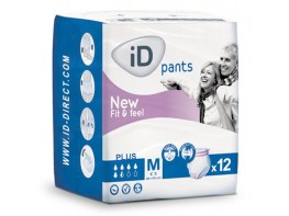 Id intime pants plus T-M 12uds Imagen del producto Id intime pants plus T-M 12uds