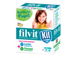 Filvit Kit Tratamiento Total loción + champú, 100ml + 100ml Imagen del producto Filvit Kit Tratamiento Total loción + champú, 100ml + 100ml