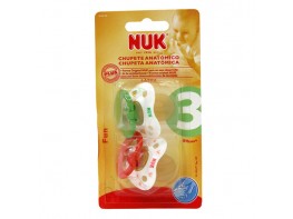 Nuk chupete de látex talla 3 2u Imagen del producto Nuk chupete de látex talla 3 2u