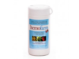 HEMOFARM PLUS TOALLITAS BOTE 60 UDS. Imagen del producto HEMOFARM PLUS TOALLITAS BOTE 60 UDS.