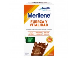 Meritene en Polvo de Chocolate con 15 sobres de 30 gr. Imagen del producto Meritene en Polvo de Chocolate con 15 sobres de 30 gr.