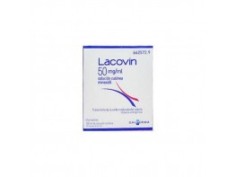 Imagen del producto Lacovin 50 mg/ml sol. cutánea 2 frascos 60 ml