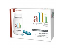 Imagen del producto Alli 60 mg 120 cápsulas duras orlistat