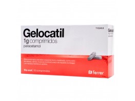 Imagen del producto Gelocatil 1 g 10 comp.