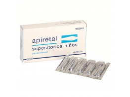 Imagen del producto Apiretal supositorios niños