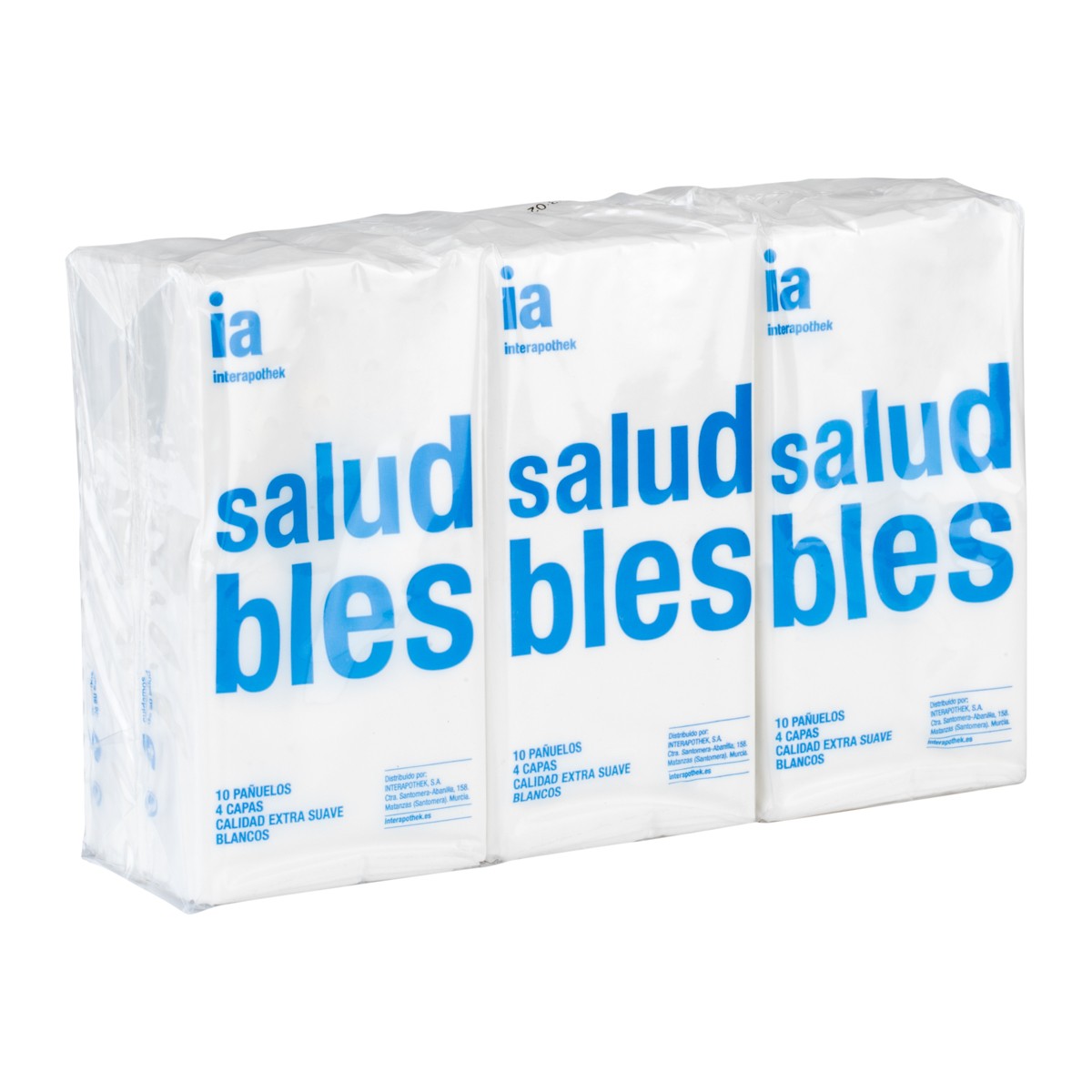 Interapothek pañuelos bolsillo 6x10uds Imagen de Interapothek pañuelos bolsillo 6x10uds