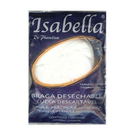 Isabella braga desechable blanca Imagen de Isabella braga desechable blanca