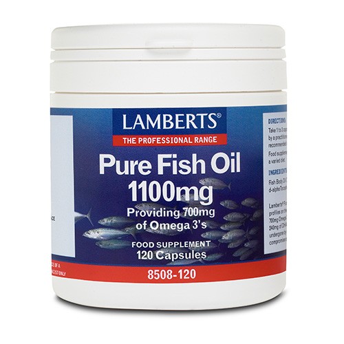 ACEITE PESCADO PURO 120CAP 8508 LAMBERTS Imagen de ACEITE PESCADO PURO 120CAP 8508 LAMBERTS