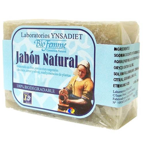Ynsadiet jabón glicerina 100g Imagen de Ynsadiet jabón glicerina 100g