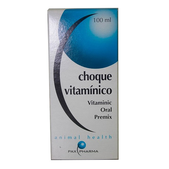 Pax Pharma Choque vitaminico solucion 100ml Imagen de Pax Pharma Choque vitaminico solucion 100ml