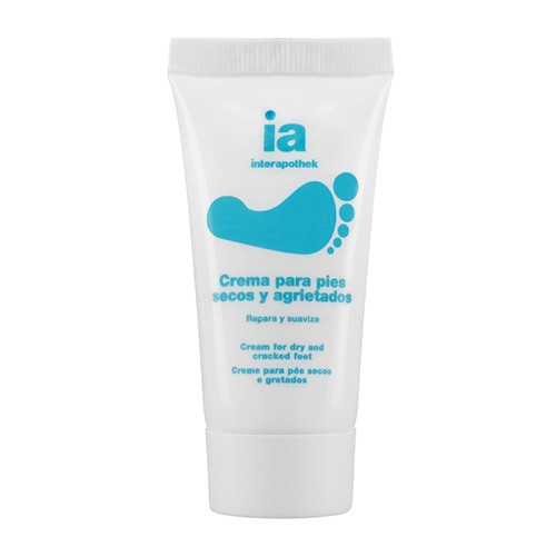 Interapothek crema para pies secos 30ml Imagen de Interapothek crema para pies secos 30ml