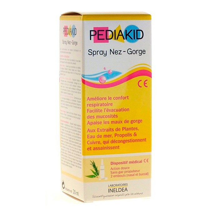 Pediakid nariz-garganta spray 20ml Imagen de Pediakid nariz-garganta spray 20ml