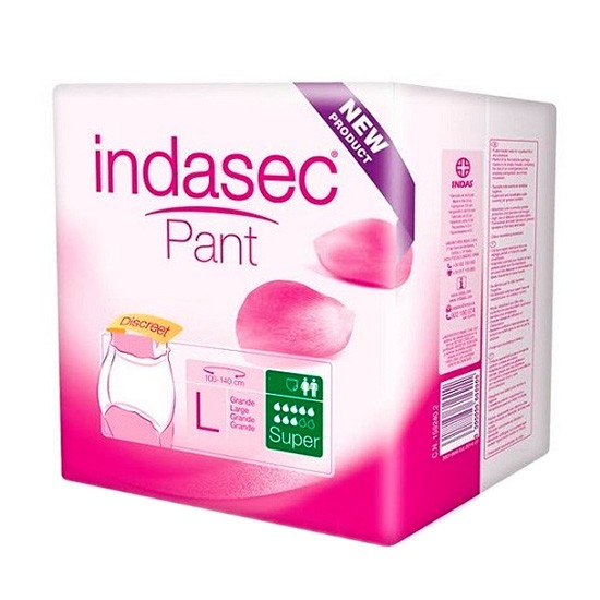 Indasec Pant Super t/grande 10+6uds Imagen de Indasec Pant Super t/grande 10+6uds