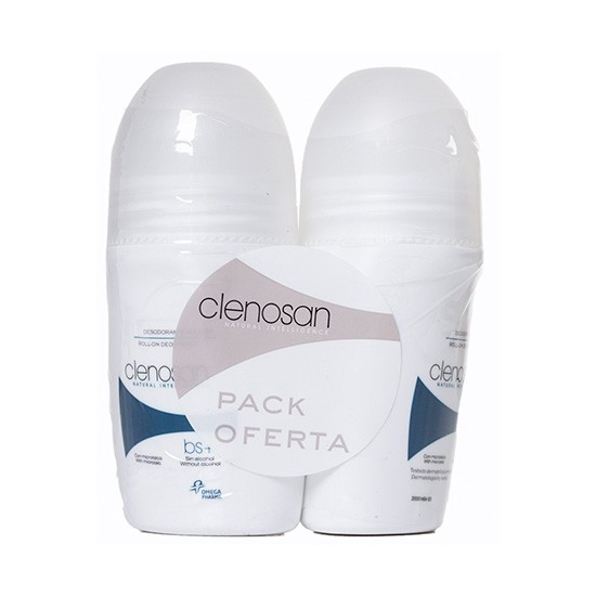 Clenosan pack duplo desodorante roll-on Imagen de Clenosan pack duplo desodorante roll-on