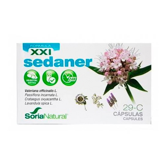 Soria Natural Sedaner 29-c 30 caps libre prolongación Imagen de Soria Natural Sedaner 29-c 30 caps libre prolongación
