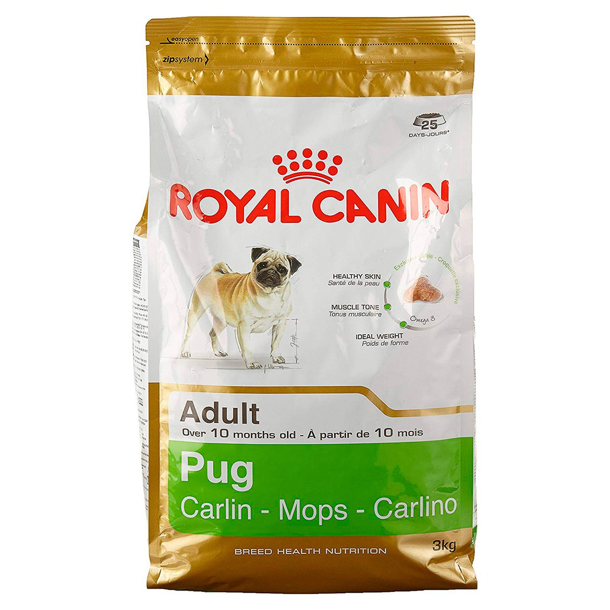 Royal Canin pug adult 1,5kg Imagen de Royal Canin pug adult 1,5kg