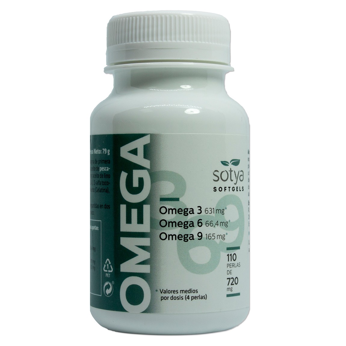 OMEGA 3,6,9 PERLAS 110 UI BESLAN SOTYA Imagen de OMEGA 3,6,9 PERLAS 110 UI BESLAN SOTYA