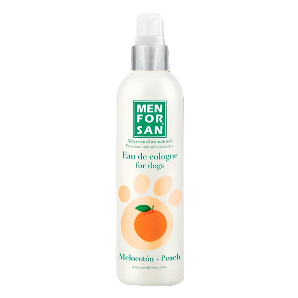 Menforsan Menforsan colonia perro melocoton 125ml Imagen de Menforsan Menforsan colonia perro melocoton 125ml