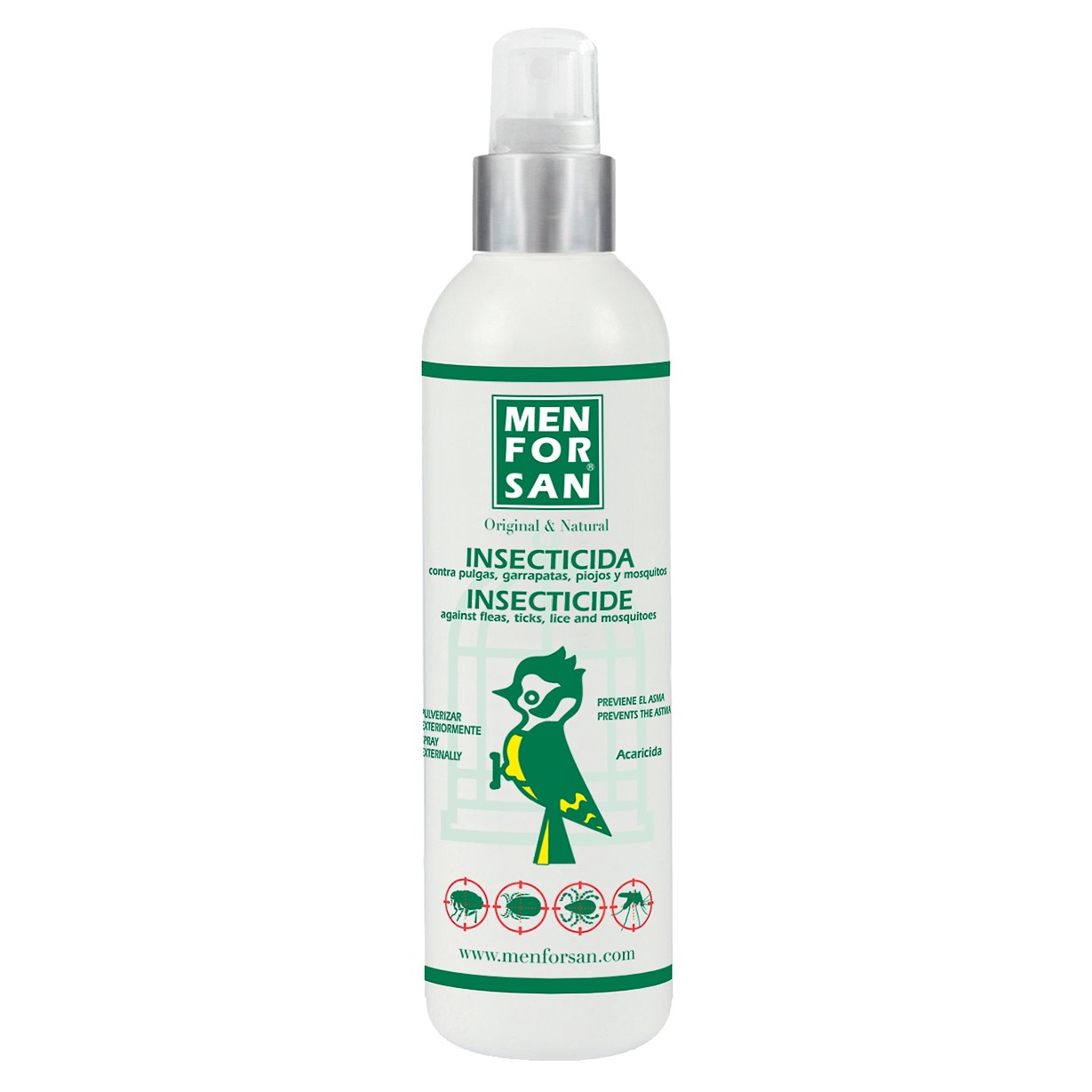 Menforsan Menforsan antiparasitario aves 250ml Imagen de Menforsan Menforsan antiparasitario aves 250ml