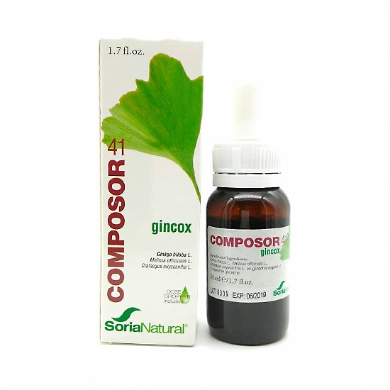 Soria Natural Composor 41 gincox comp 50ml Imagen de Soria Natural Composor 41 gincox comp 50ml