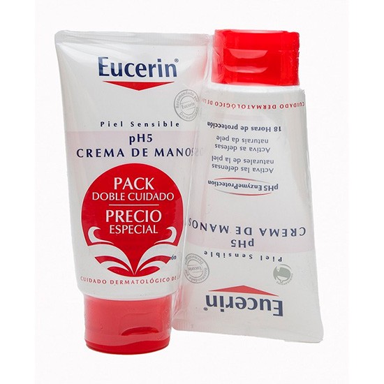 Eucerin ph5 crema de manos pack 75ml x 2uds Imagen de Eucerin ph5 crema de manos pack 75ml x 2uds