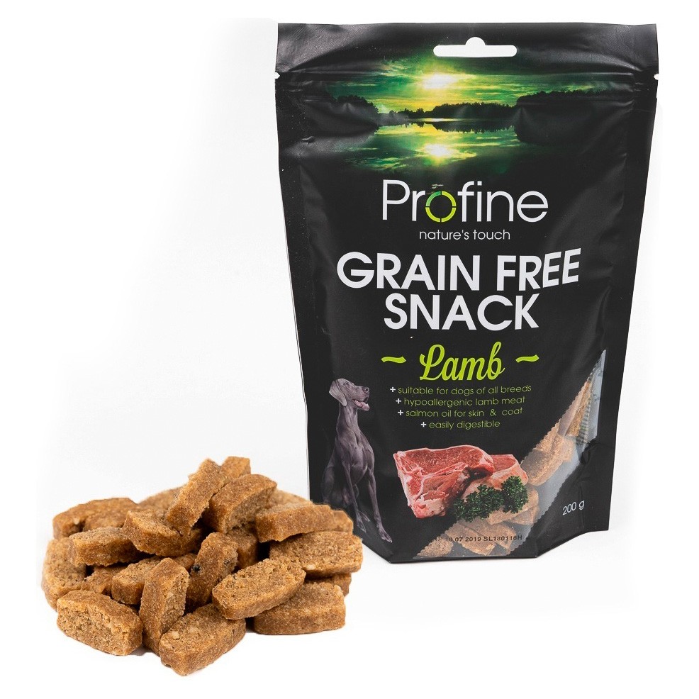 Profine snack de cordero libre de gano para perros 200g Imagen de Profine snack de cordero libre de gano para perros 200g