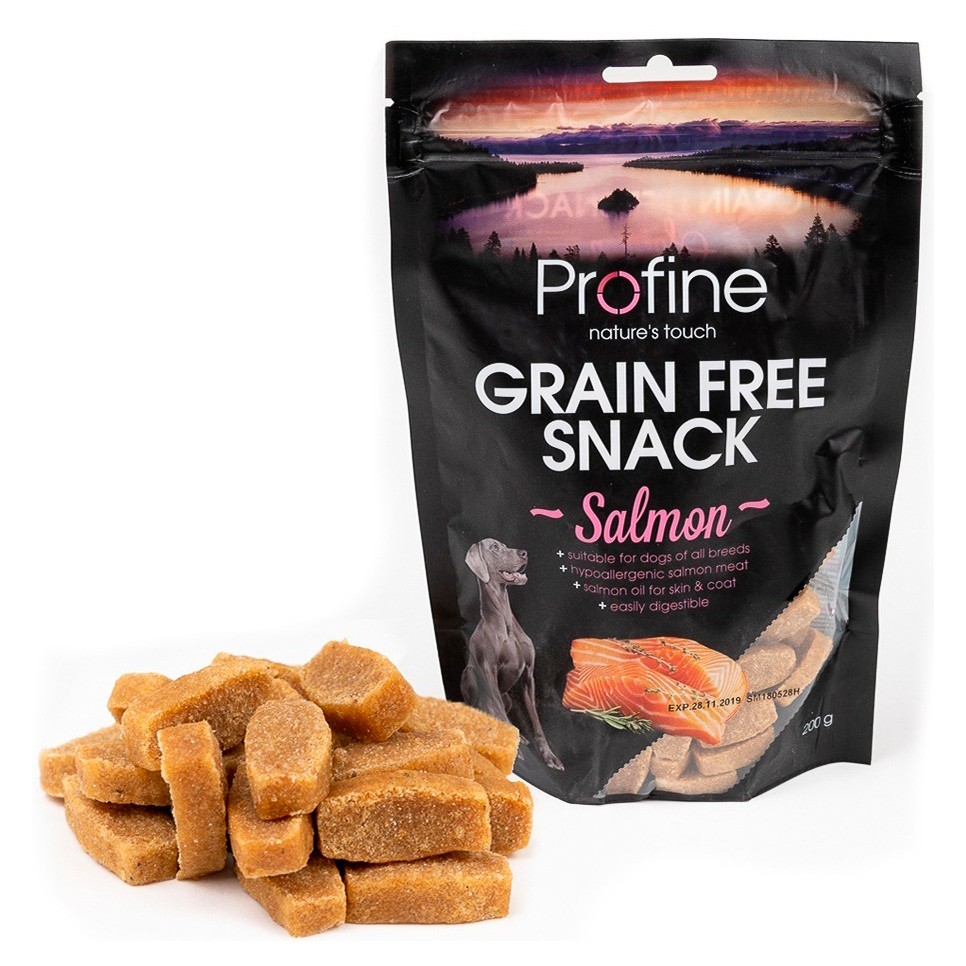 Profine snack de salmón libre de grano para perros 200g Imagen de Profine snack de salmón libre de grano para perros 200g