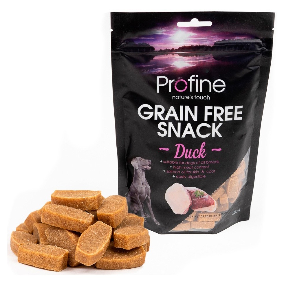 Profine snacks de pato libre de grano para perros 200g Imagen de Profine snacks de pato libre de grano para perros 200g
