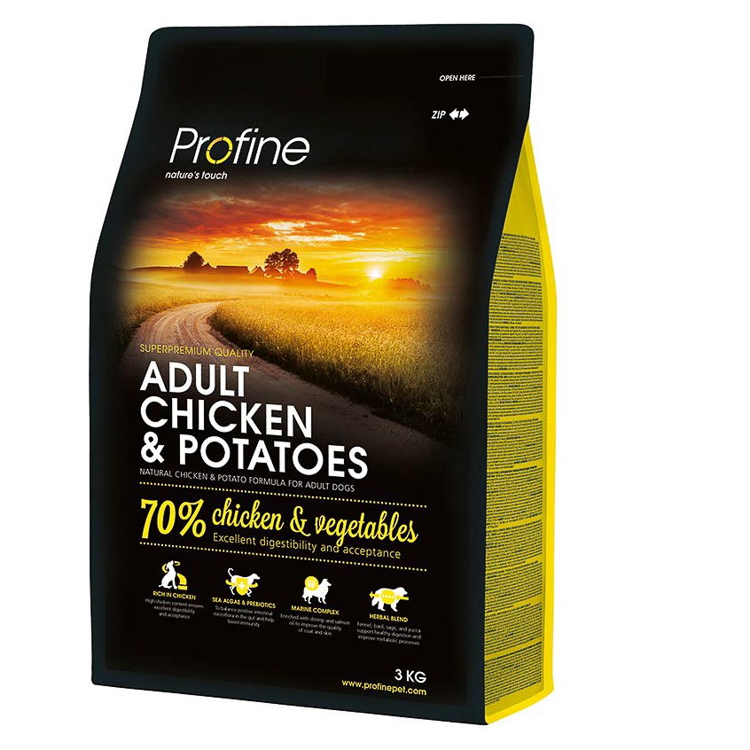 Profine Adult Chicken pienso para perros de todas las edades 3kg Imagen de Profine Adult Chicken pienso para perros de todas las edades 3kg