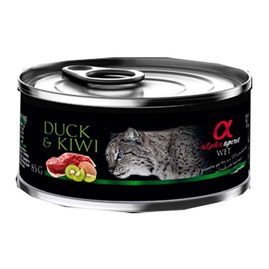 Alpha Spirit alimento completo de pato y manzana para perros adultos 6 x 400g Imagen de Alpha Spirit alimento completo de pato y manzana para perros adultos 6 x 400g