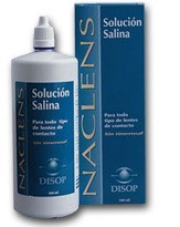 Naclens Solución salina para lentes de contacto 360ml Imagen de Naclens Solución salina para lentes de contacto 360ml