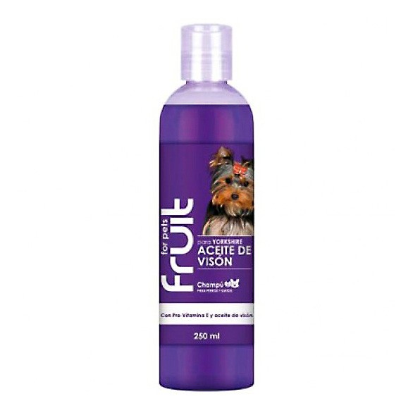 Fruit for Pets champú para perros yorkshire 250ml Imagen de Fruit for Pets champú para perros yorkshire 250ml