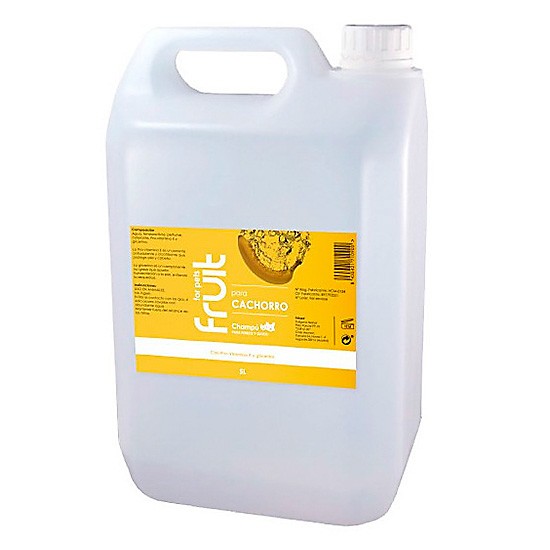 Fruit for Pets champú cachorro 5l Imagen de Fruit for Pets champú cachorro 5l