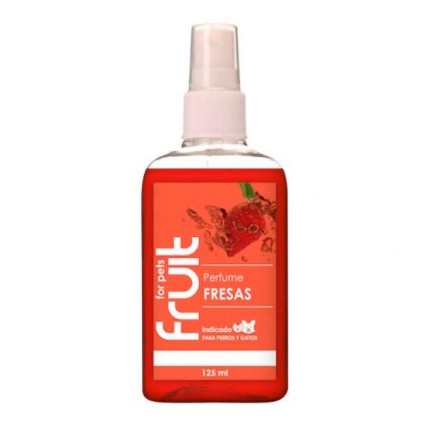 Fruit for Pets perfume para mascotas con aroma a fresa 125ml Imagen de Fruit for Pets perfume para mascotas con aroma a fresa 125ml