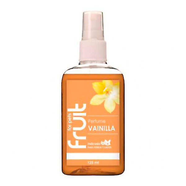 Fruit for Pets perfume para mascotas con aroma a vainilla 125ml. Imagen de Fruit for Pets perfume para mascotas con aroma a vainilla 125ml.