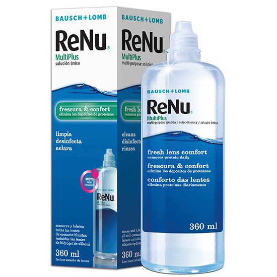 Renu multiplus sol lentes unica B&L 360 Imagen de Renu multiplus sol lentes unica B&L 360