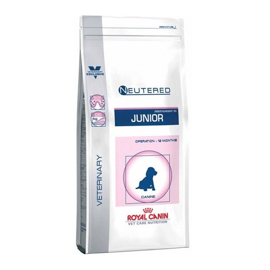 Royal Canin Vcn dog neut junior 10kg+p4 Imagen de Royal Canin Vcn dog neut junior 10kg+p4
