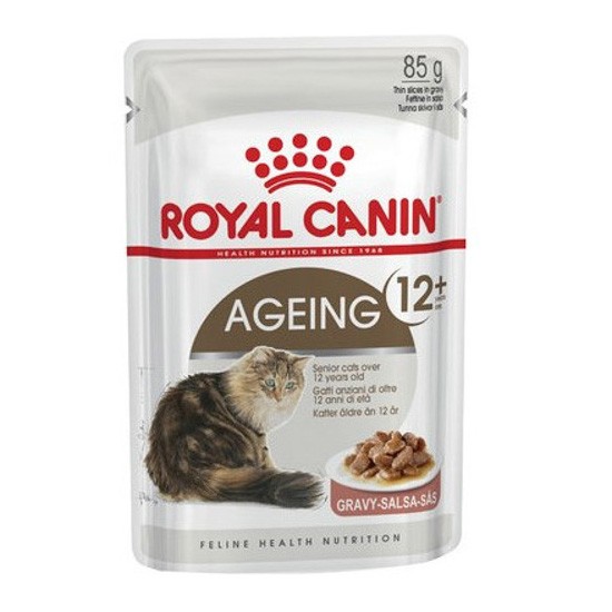 Royal Canin pienso para gato FHN wet ageing+12 12*85gr Imagen de Royal Canin pienso para gato FHN wet ageing+12 12*85gr