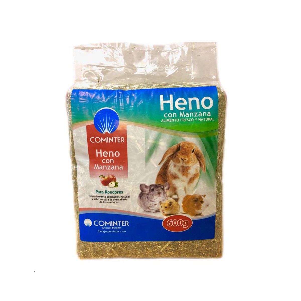 Cominter Heno con manzana 600gr Imagen de Cominter Heno con manzana 600gr