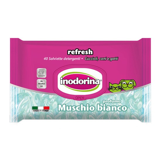 Inodorina toallitas refresh musgo 40ud Imagen de Inodorina toallitas refresh musgo 40ud