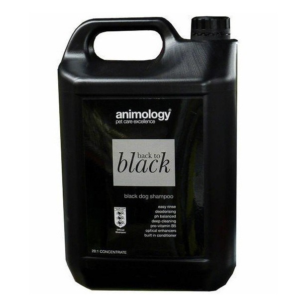 Animology champú pelo negro 5l Imagen de Animology champú pelo negro 5l