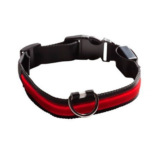 Petuky collar led rojo s Imagen de Petuky collar led rojo s